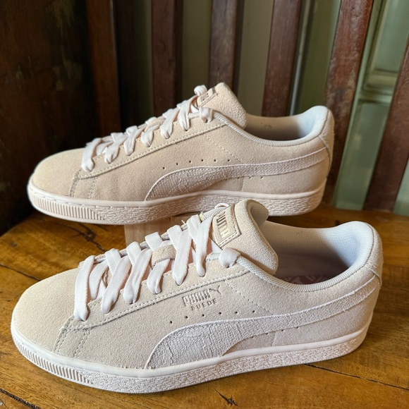Puma Suede XXI Sneakers – Nude / Blush Pink – Women’s Size 8 - Picture 8 of 13